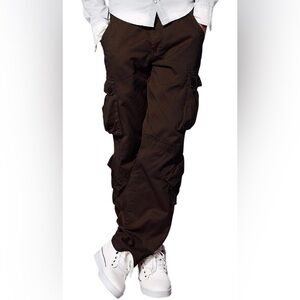 Brown Cargo Pants